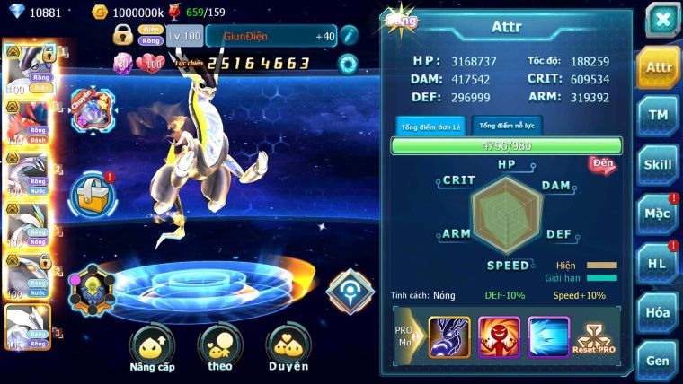 Mã : #TTS6160 - S1669 - Top7 - V15 - Miraidon bá chủ & Koraidon Bá chủ Palkia bá chủ Kyurem Unvoa  - White Black bá chủ Nhiều Pet HT