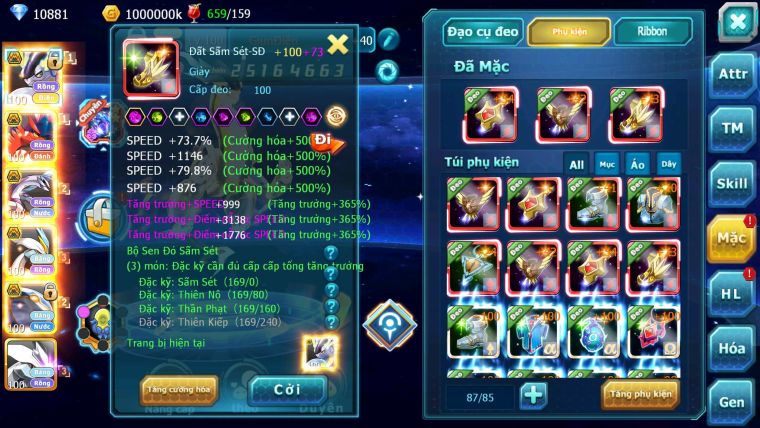 Mã : #TTS6160 - S1669 - Top7 - V15 - Miraidon bá chủ & Koraidon Bá chủ Palkia bá chủ Kyurem Unvoa  - White Black bá chủ Nhiều Pet HT
