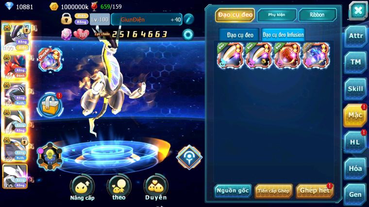 Mã : #TTS6160 - S1669 - Top7 - V15 - Miraidon bá chủ & Koraidon Bá chủ Palkia bá chủ Kyurem Unvoa  - White Black bá chủ Nhiều Pet HT