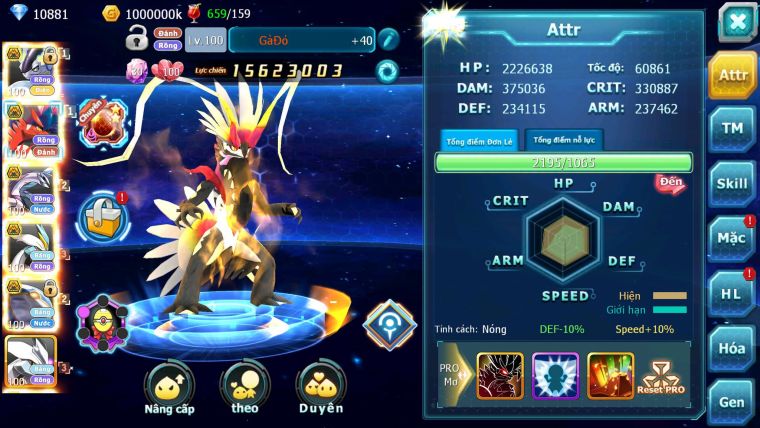 Mã : #TTS6160 - S1669 - Top7 - V15 - Miraidon bá chủ & Koraidon Bá chủ Palkia bá chủ Kyurem Unvoa  - White Black bá chủ Nhiều Pet HT