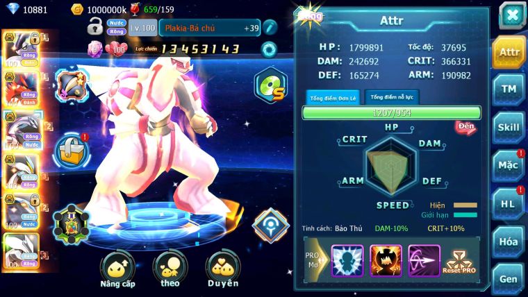 Mã : #TTS6160 - S1669 - Top7 - V15 - Miraidon bá chủ & Koraidon Bá chủ Palkia bá chủ Kyurem Unvoa  - White Black bá chủ Nhiều Pet HT