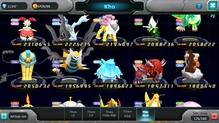 Mã : #TTS6159 - S1786 - Top8PK - V15 - Miraidon Bá chủ & Koraidon Bá chủ Ho-oh Drak Ho-oh bá chủ Nhiều pet ht