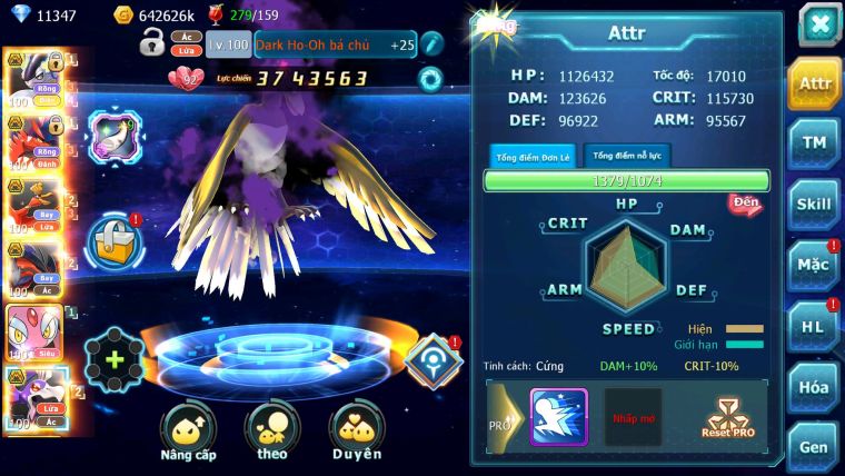 Mã : #TTS6159 - S1786 - Top8PK - V15 - Miraidon Bá chủ & Koraidon Bá chủ Ho-oh Drak Ho-oh bá chủ Nhiều pet ht