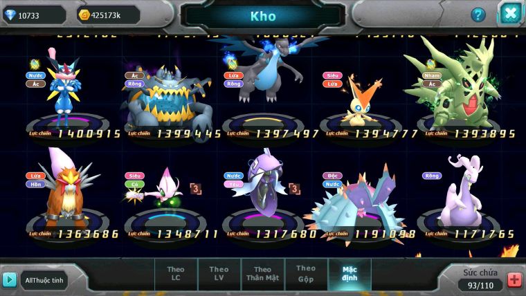 Mã : #TTS6167 - S1801 - 2K6 Sách V12 - 10K KC- Ho-oh bá chủ Kyurem Unvoa yvetal bc thần gió bc Cặp lati bá chủ