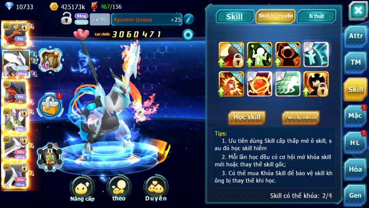 Mã : #TTS6167 - S1801 - 2K6 Sách V12 - 10K KC- Ho-oh bá chủ Kyurem Unvoa yvetal bc thần gió bc Cặp lati bá chủ