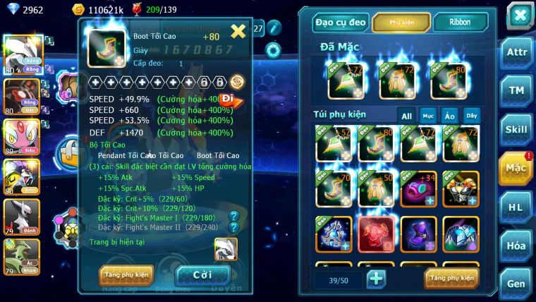 Mã : #TTS6166 - S1864 - V7 - Top12 - Kyurem -Unvoa Zygarde mes raikou arc đánh