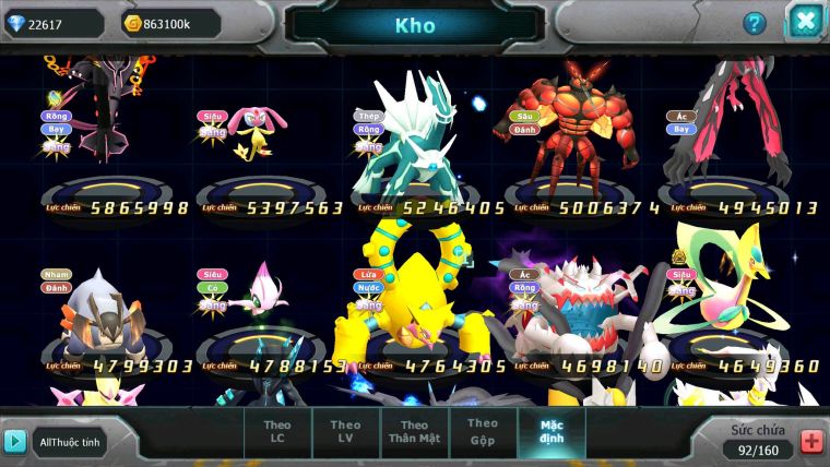 Mã : #TTS6169 - S430 - V12 - 22K Kc Top45 - 997 Sách Diancie dynamax ho-oh bá chủ palkia bc white black bc kyurem Unvoa