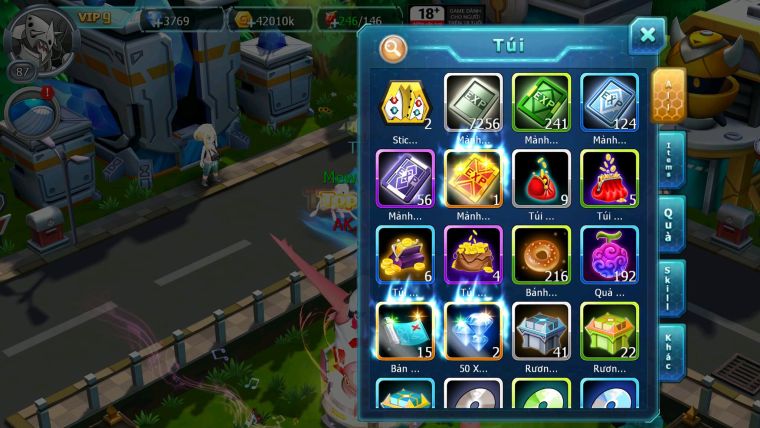 Mã : #TTS6174 - S1837 - V9 - Tapu bulu bá chủ Celebi groudon bc nhiều pet ht