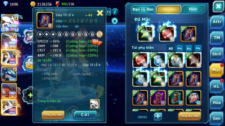 Mã : #TTS6172 - S1779 - V5 - 675 Sách Kyurem Unvoa Qvbc cặp lati bá chủ nhiều pet ht