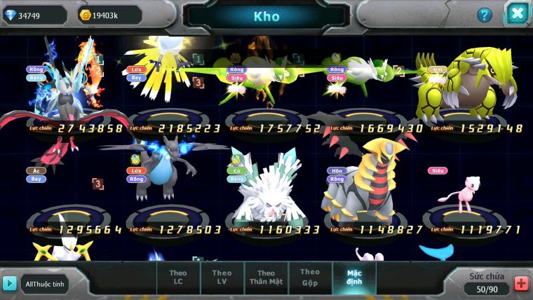 Mã : #TTS6185 - S1821 - V3 - 34K KC - 375 Sách Kyurem Unvoa ho-oh Latias bá chủ lati nhiều pet ht