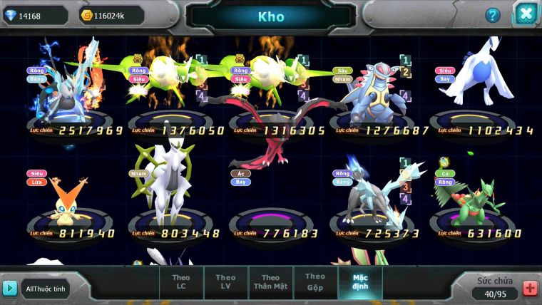 Mã : #TTS6183 - S1851 - V7 - 14K KC - 458 Sách Kyurem Unvoa Cặp lati bá chủ armldo lugia arc nham