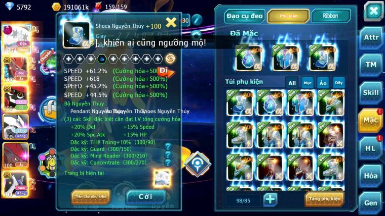 Mã : #TTS6188 - S1778 - V12 - Top45 - Nihilego Bá chủ dynamax bật thầy ảo ảnh bá chủ Tapu bulu bá chủ unvoa cặp lati bc zygarede