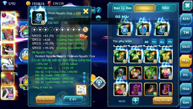 Mã : #TTS6188 - S1778 - V12 - Top45 - Nihilego Bá chủ dynamax bật thầy ảo ảnh bá chủ Tapu bulu bá chủ unvoa cặp lati bc zygarede