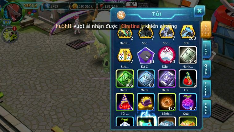 Mã : #TTS6188 - S1778 - V12 - Top45 - Nihilego Bá chủ dynamax bật thầy ảo ảnh bá chủ Tapu bulu bá chủ unvoa cặp lati bc zygarede