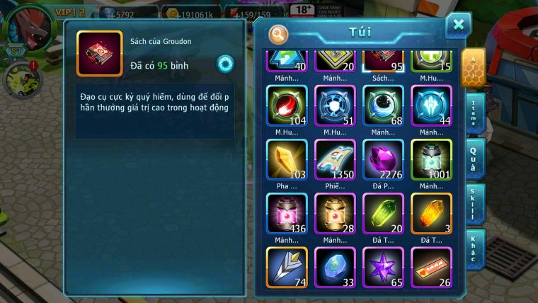 Mã : #TTS6188 - S1778 - V12 - Top45 - Nihilego Bá chủ dynamax bật thầy ảo ảnh bá chủ Tapu bulu bá chủ unvoa cặp lati bc zygarede