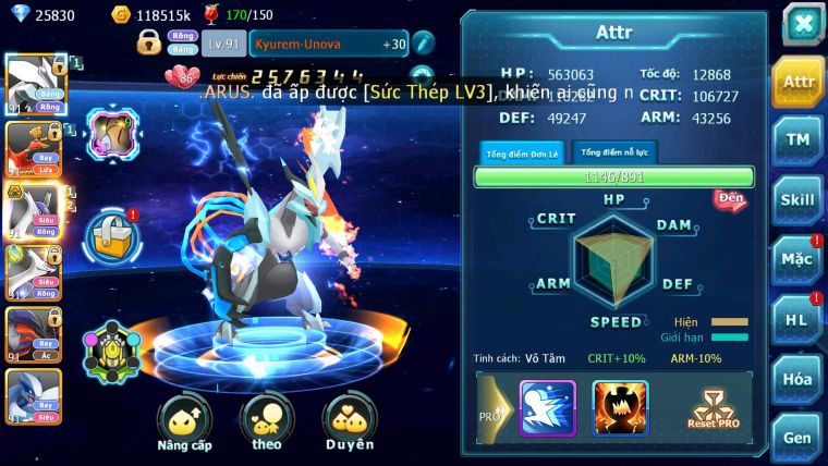 Mã : #TTS6187 - S1821 - 25K KC - 260 Sách Kyurem Unvoa Hooh latias bc latios nhiều pet ht