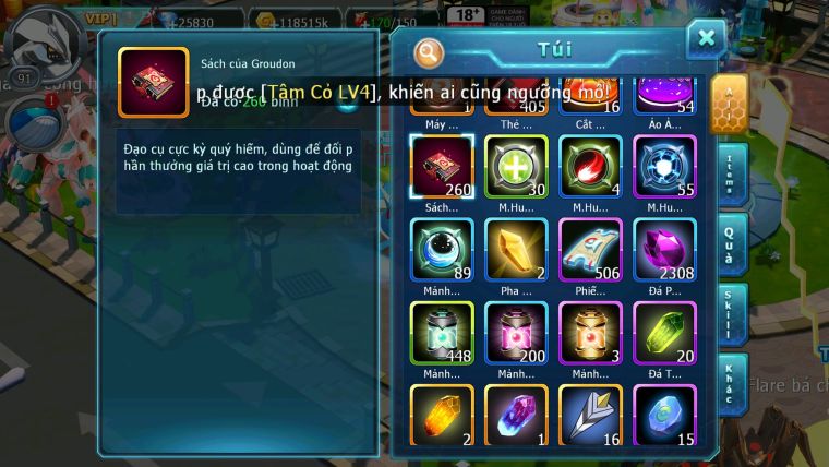 Mã : #TTS6187 - S1821 - 25K KC - 260 Sách Kyurem Unvoa Hooh latias bc latios nhiều pet ht