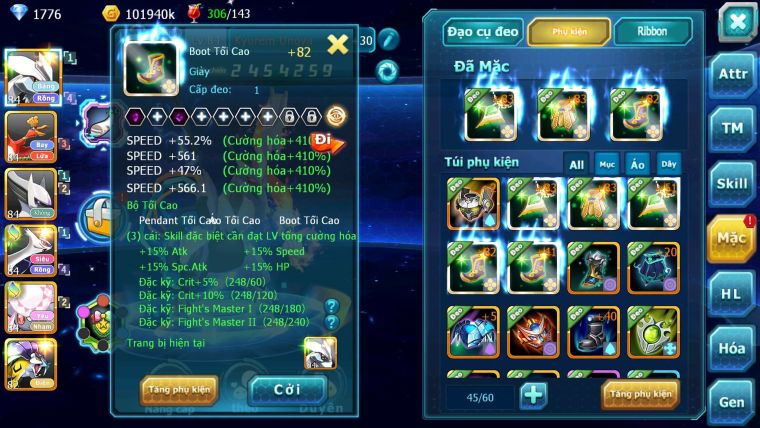 Mã : #TTS6186 - S1846 - V11 - 500 Sách Kyurem Unvoa ho-oh sáng thế diancie raikou nhiều pet ht