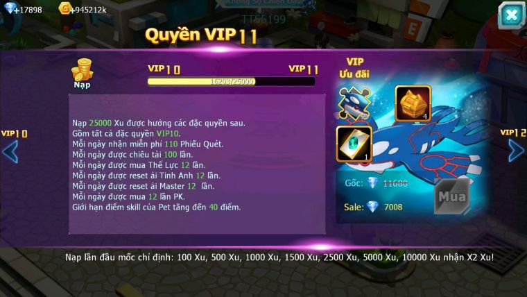 Mã : #TTS6199 - S1772 - V10 - 17K KC - 700 Sách Kyurem Unvoa WB bá chủ Cặp lati bá chủ Giratina bá chủ