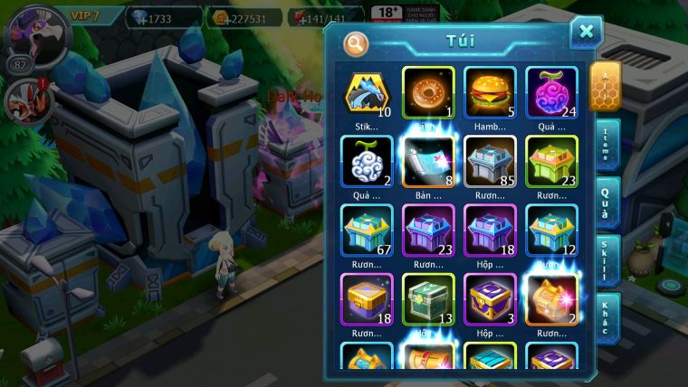 Mã : #TTS6198 - S1406 - V7 - 185 Sách Kyurem Unvoa Drak ho-oh sáng thế nhiều pet ht