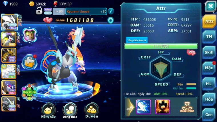 Mã : #TTS6197 - S1860 - V7 Top27 - 511 Sách Kyurem Unvoa raikou pr giratina nhiều pet ht