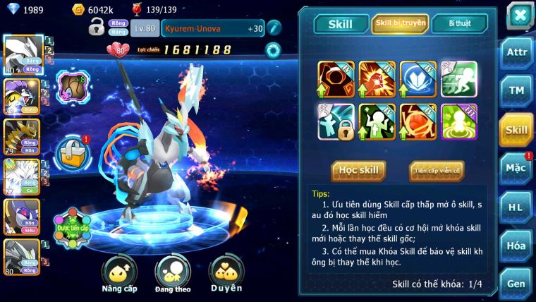 Mã : #TTS6197 - S1860 - V7 Top27 - 511 Sách Kyurem Unvoa raikou pr giratina nhiều pet ht