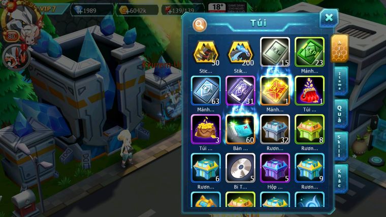 Mã : #TTS6197 - S1860 - V7 Top27 - 511 Sách Kyurem Unvoa raikou pr giratina nhiều pet ht