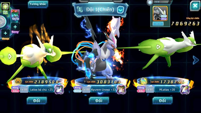 Mã : #TTS6204 - S1818 - V4 - 515 Sách Kyurem Unvoa Latios bá chủ mes latias nhiều pet ht