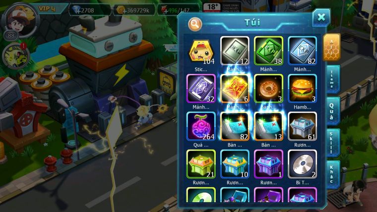 Mã : #TTS6204 - S1818 - V4 - 515 Sách Kyurem Unvoa Latios bá chủ mes latias nhiều pet ht