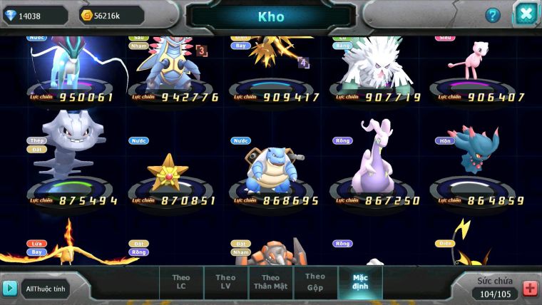 Mã : #TTS6202 - S1814 - V5 - 14K KC - Qvbc bá chủ cặp lati bc diancie nhiều pet ht
