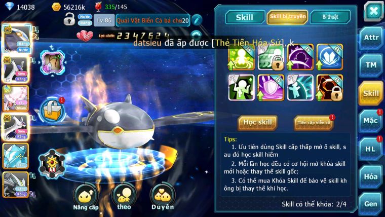 Mã : #TTS6202 - S1814 - V5 - 14K KC - Qvbc bá chủ cặp lati bc diancie nhiều pet ht