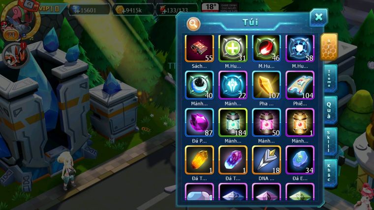 Mã : #TTS6201 - S1872 - Top22 - V10 - 15K KC - Tapu koko bá chủ raikou zygarde flare lugia diancie thần điện rắn băng