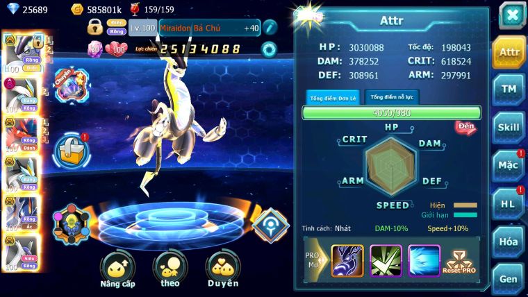 Mã : #TTS6235 - S1733 - Top7 - V15 - 25K KC Miraidon bá chủ & Koraidon bá chủ White dyanamx black bc nhiều pet ht