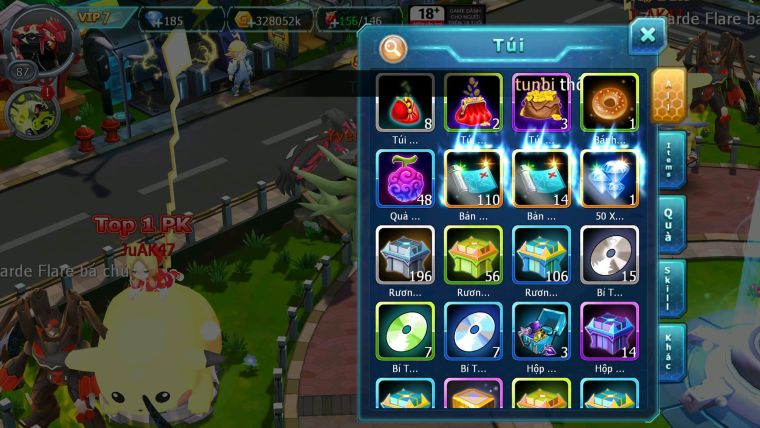 Mã : #TTS6233 - S1819 - V7 - Qvld bá chủ Groudon bc celebi raikou nhiều pet ht