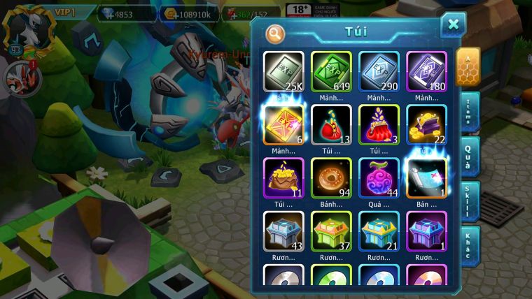 Mã : #TTS6232 - S299 - Kyurem Unvoa Black bá chủ White drak hooh hooh nhiều pet ht