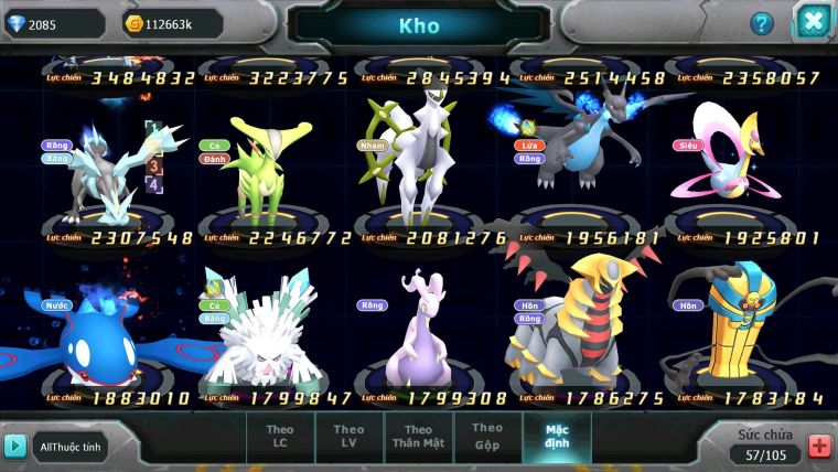 Mã : #TTS6231 - S1688 - V7 - Ho-oh Dynamax qvld bc groudon cặp lati bc unvoa