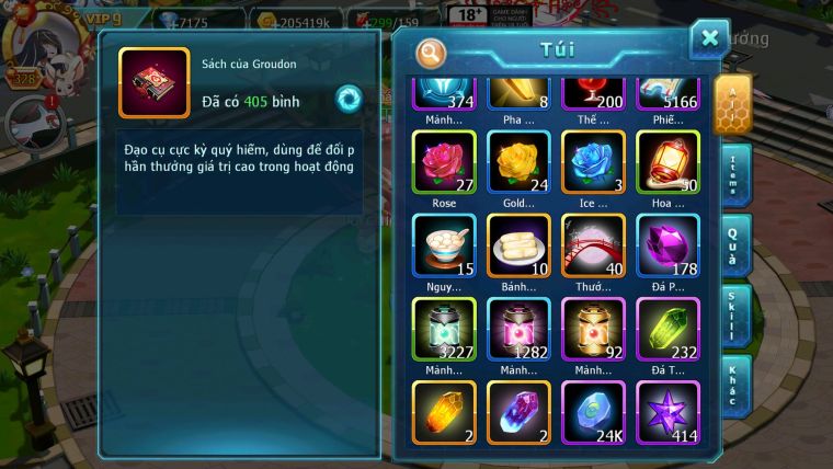 Mã : #TTS6240 - S90 - Top42 - V9 - Ho-oh dynamax WB Bá Chủ Kyurem Unvoa Thần gió bc cặp cá bc nhiều pet bc