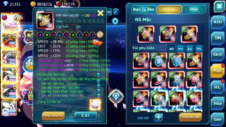 Mã : #TTS6238 - S430 - V12 - 21K KC - Top45 - Diancie dynamax ho-oh bc palkia bc unvoa wb bc nhiều pet ht