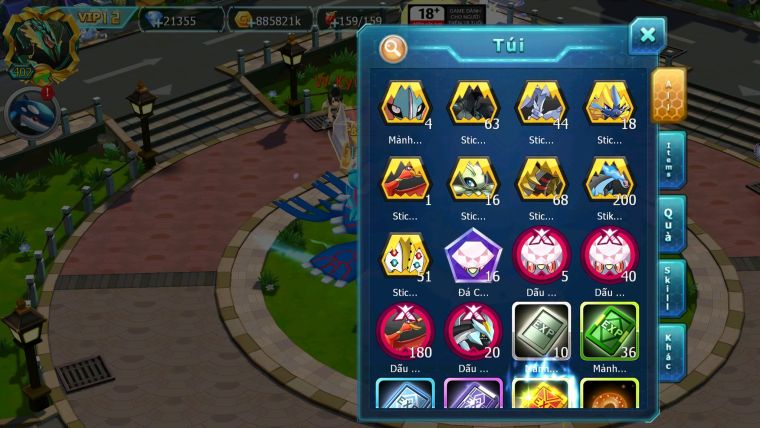Mã : #TTS6238 - S430 - V12 - 21K KC - Top45 - Diancie dynamax ho-oh bc palkia bc unvoa wb bc nhiều pet ht