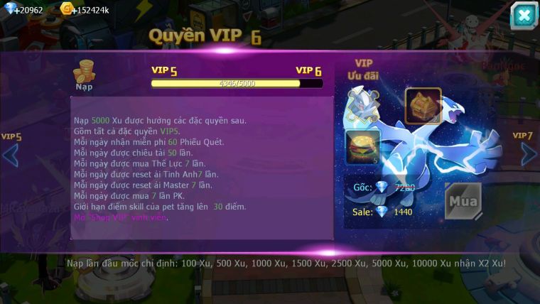 Mã : #TTS6237 - S1840 - V5 - 20K KC - Kyurem Unvoa Cặp Latias os bá chủ raikou Mes nhiều pet