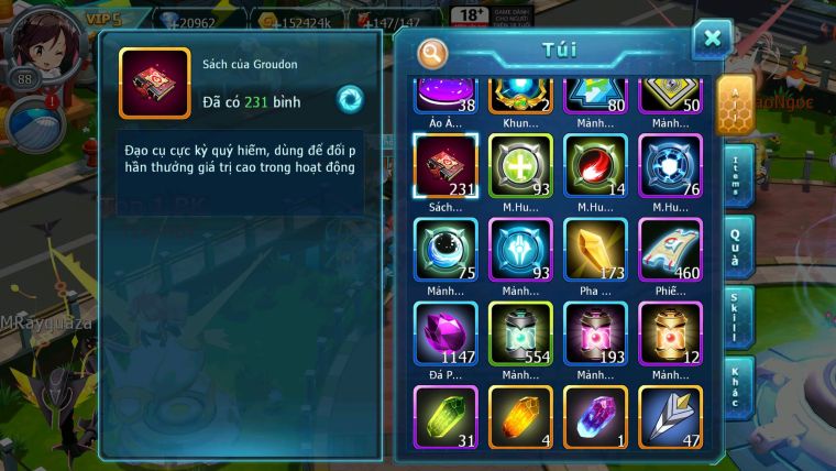 Mã : #TTS6237 - S1840 - V5 - 20K KC - Kyurem Unvoa Cặp Latias os bá chủ raikou Mes nhiều pet