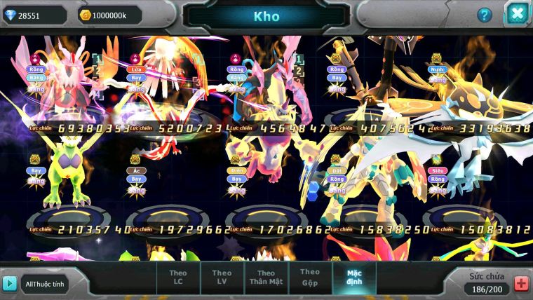 Mã : #TTS6245 - S273 - TOP5 ALL - V20 Nền cực kinh - 300 Mảnh ARC THÉP Cộng hưởng - White Black & Ho-Oh Cộng Hưởng Dynamax Meganec Hoopa bc