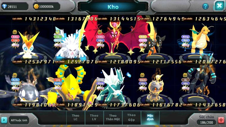 Mã : #TTS6245 - S273 - TOP5 ALL - V20 Nền cực kinh - 300 Mảnh ARC THÉP Cộng hưởng - White Black & Ho-Oh Cộng Hưởng Dynamax Meganec Hoopa bc