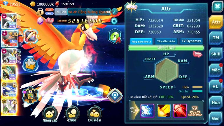 Mã : #TTS6245 - S273 - TOP5 ALL - V20 Nền cực kinh - 300 Mảnh ARC THÉP Cộng hưởng - White Black & Ho-Oh Cộng Hưởng Dynamax Meganec Hoopa bc