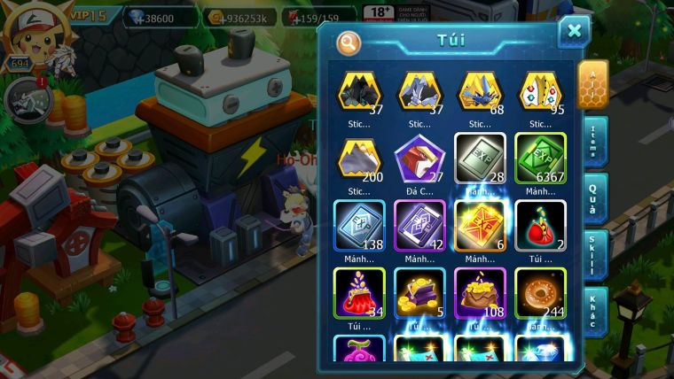 Mã : #TTS6244 - S1046 - Top1 ALL - Top 15 - Palkia cộng hưởng Hooh& Diancie Ch dyanamx Nhiều pet ht form quá đẹp