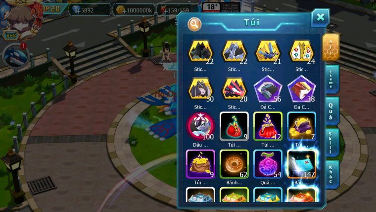 Mã : #TTS6241 - S511 - Top1-2S - Top 2 Cham - V20 - White & Black & Ho-oh & Diancie cộng hưởng dyanamx Yvetal & Lugia cộng hưởng Unvoa bá chủ nhiều pet ht