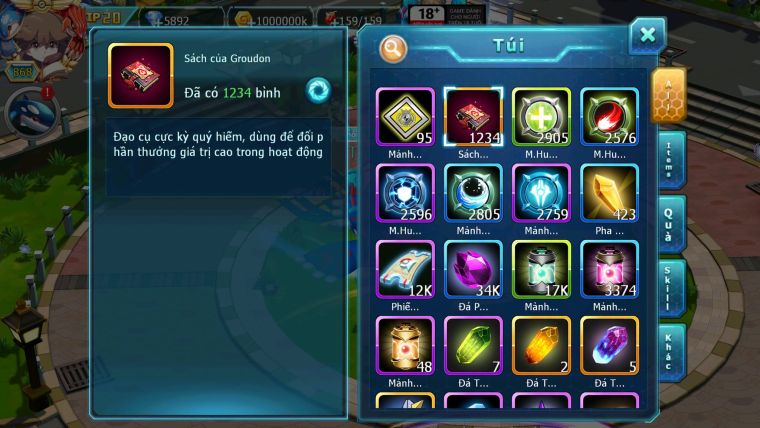 Mã : #TTS6241 - S511 - Top1-2S - Top 2 Cham - V20 - White & Black & Ho-oh & Diancie cộng hưởng dyanamx Yvetal & Lugia cộng hưởng Unvoa bá chủ nhiều pet ht