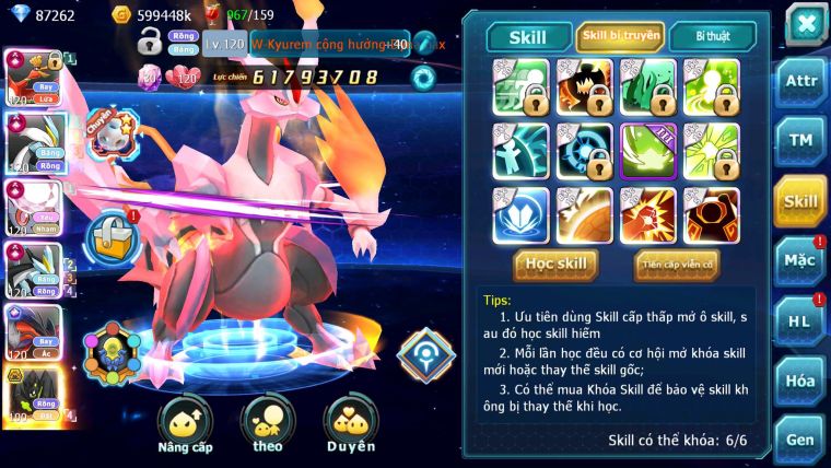 Mã : #TTS6246 - S650 - Top3-4 V15 - 87K KC - 3K1 Sách - Ho-oh & WB & Diancie Cộng Hưởng Dyanamx Yvetal Ch Nhiều pet HT + Meganec