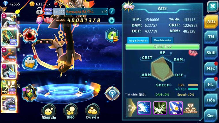 Mã : #TTS6265 - S454 - Top4 - V15 - White & Ho-oh Cộng Hưởng Dynamax Rayquaza Bá Chủ Meganec Hoopa Bá chủ quá ngon