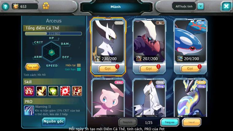 Mã : #TTS6265 - S454 - Top4 - V15 - White & Ho-oh Cộng Hưởng Dynamax Rayquaza Bá Chủ Meganec Hoopa Bá chủ quá ngon